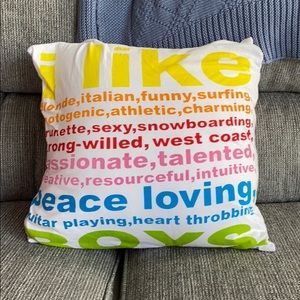 Victoria’s Secret Throw Pillow